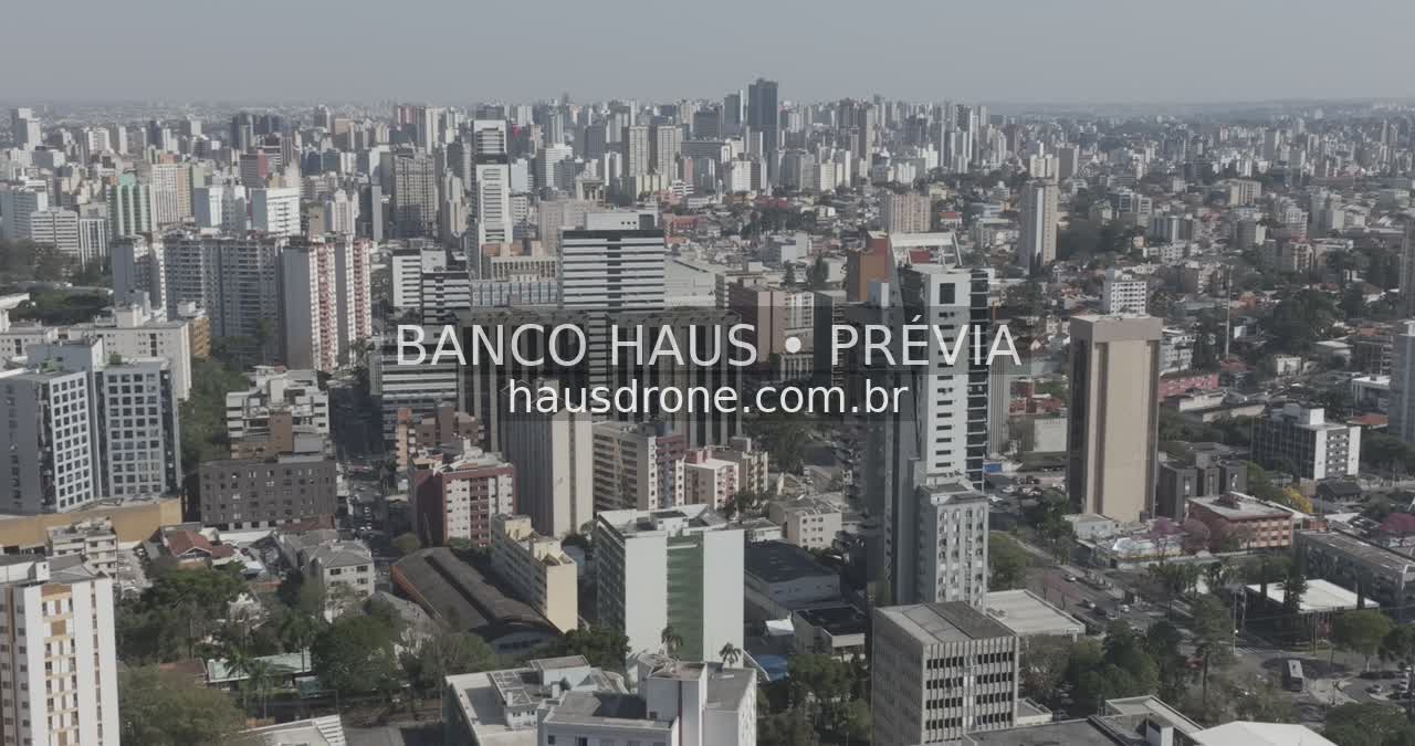 Edifícios e paisagem urbana — Centro Cívico em Curitiba, Paraná.