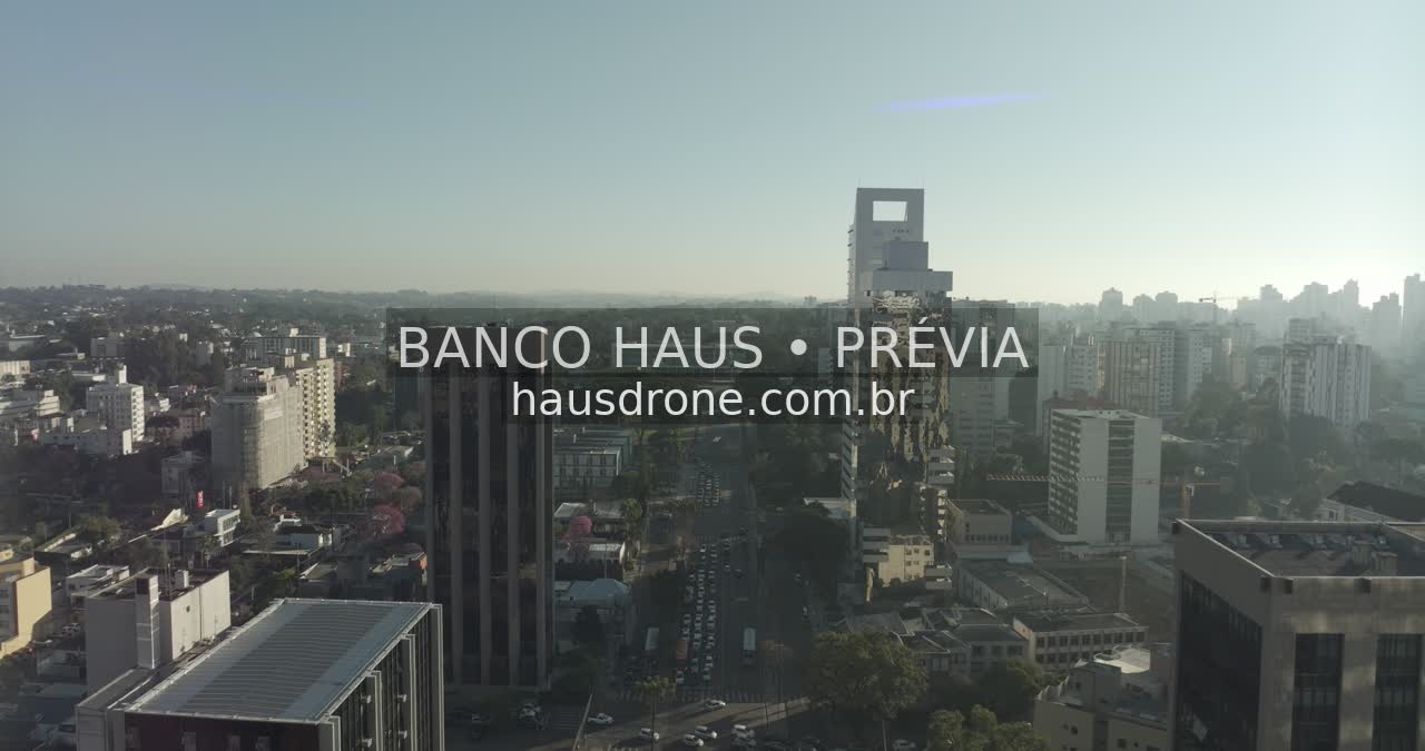 Edifícios e paisagem urbana — Centro Cívico em Curitiba, Paraná.