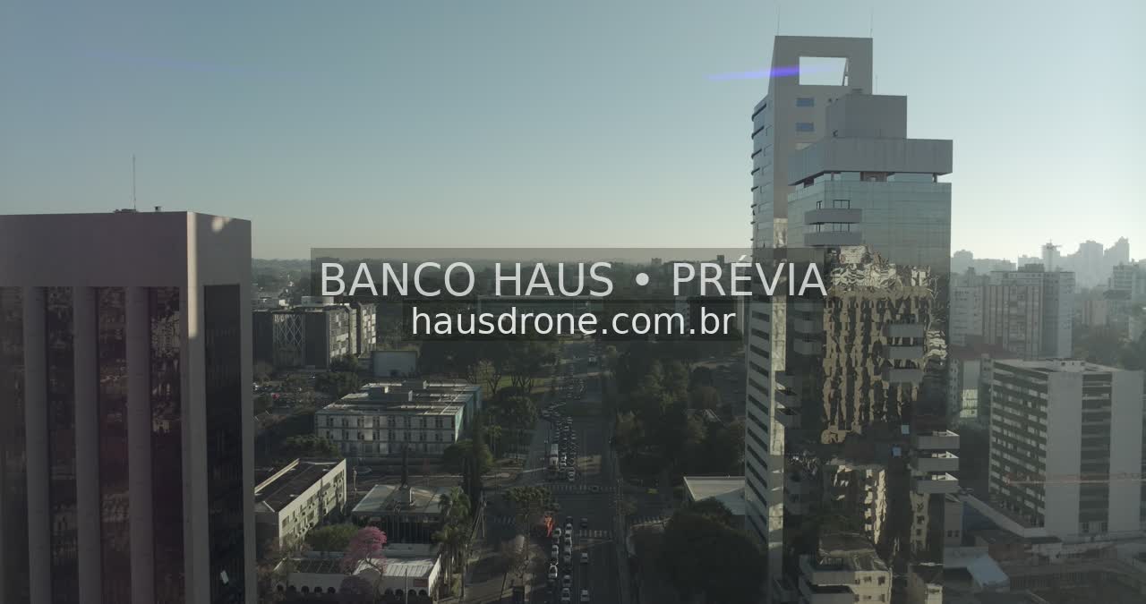 Edifícios e paisagem urbana — Centro Cívico em Curitiba, Paraná.