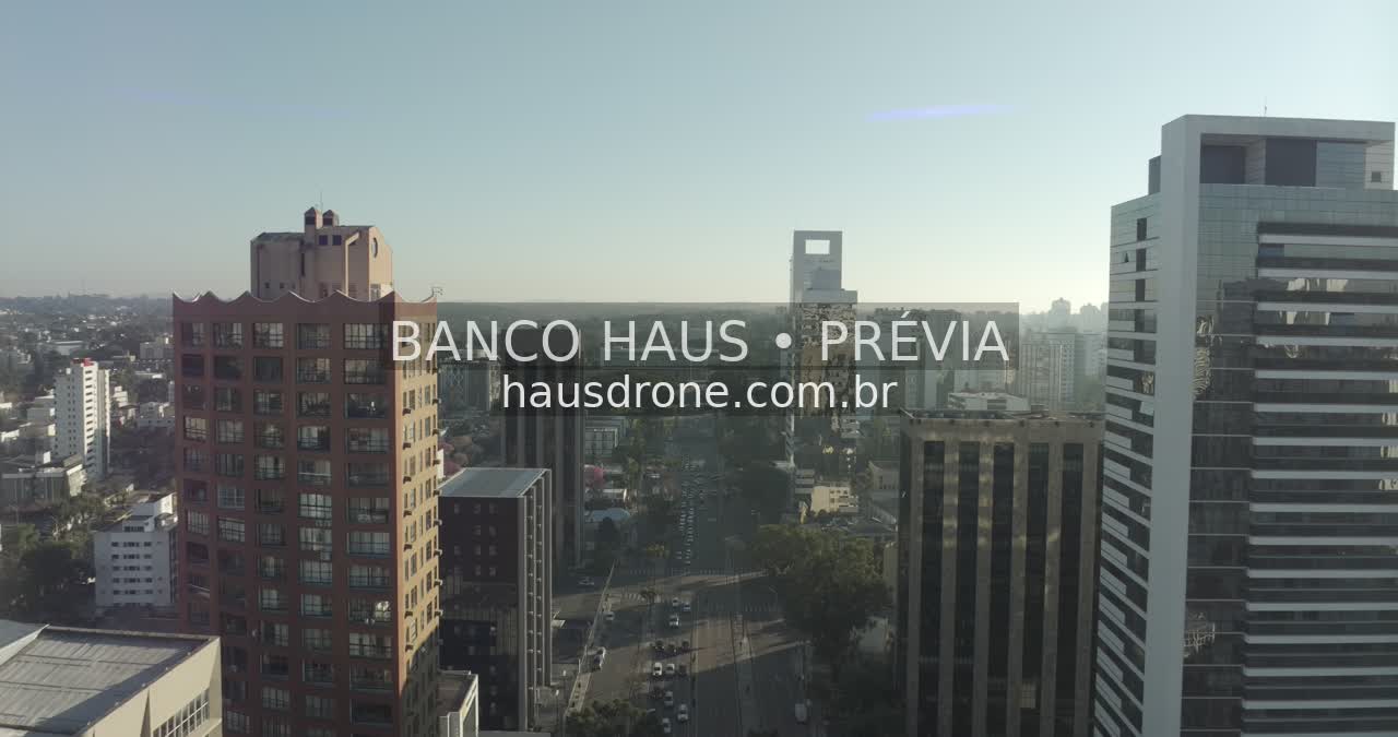 Edifícios e paisagem urbana — Centro Cívico em Curitiba, Paraná.