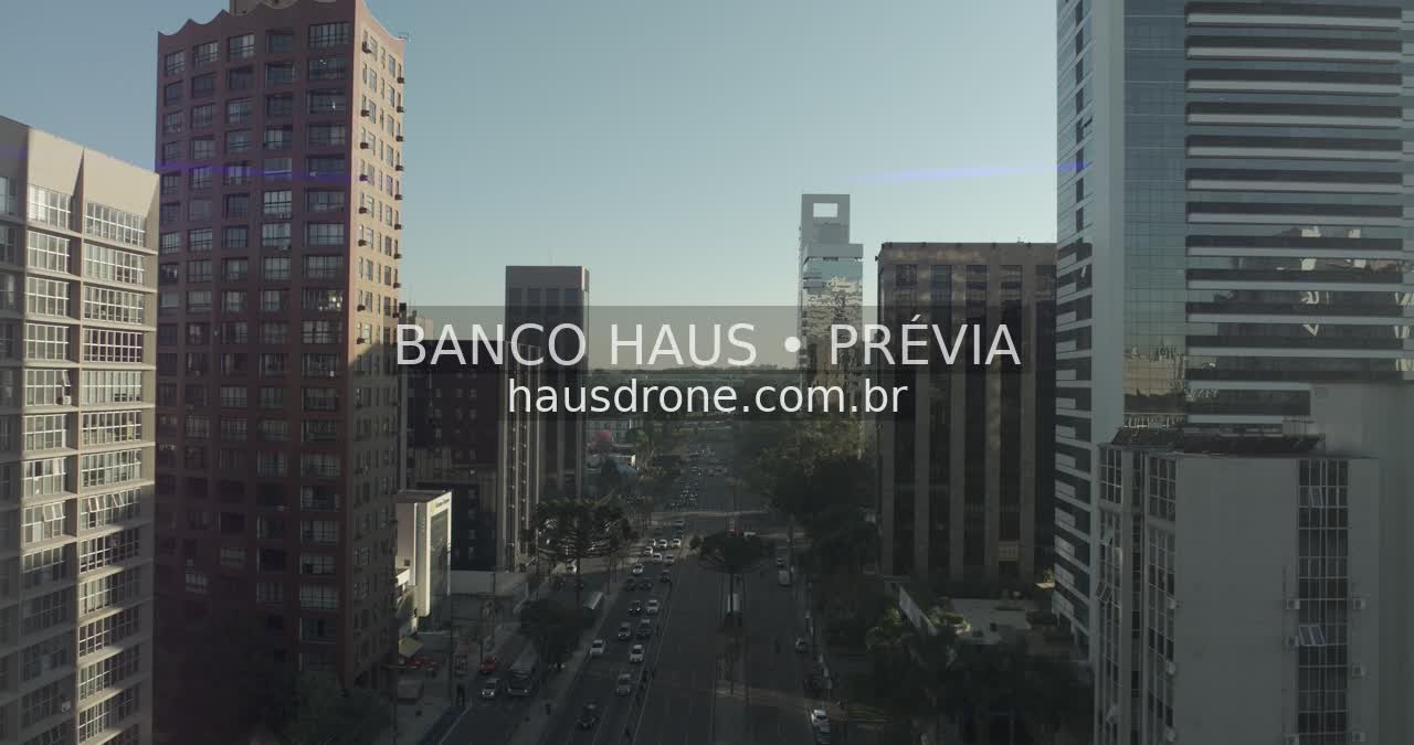 Edifícios e paisagem urbana — Centro Cívico em Curitiba, Paraná.