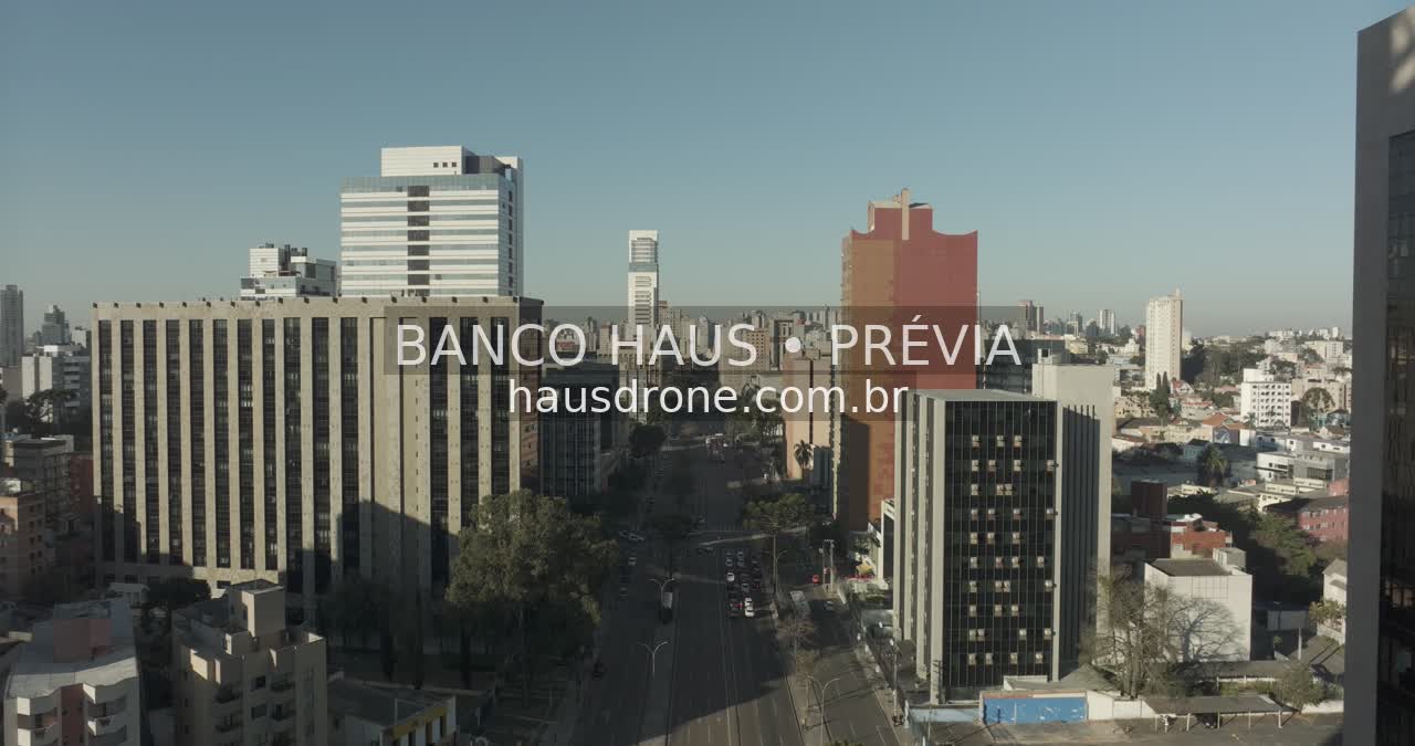Edifícios e paisagem urbana — Centro Cívico em Curitiba, Paraná.