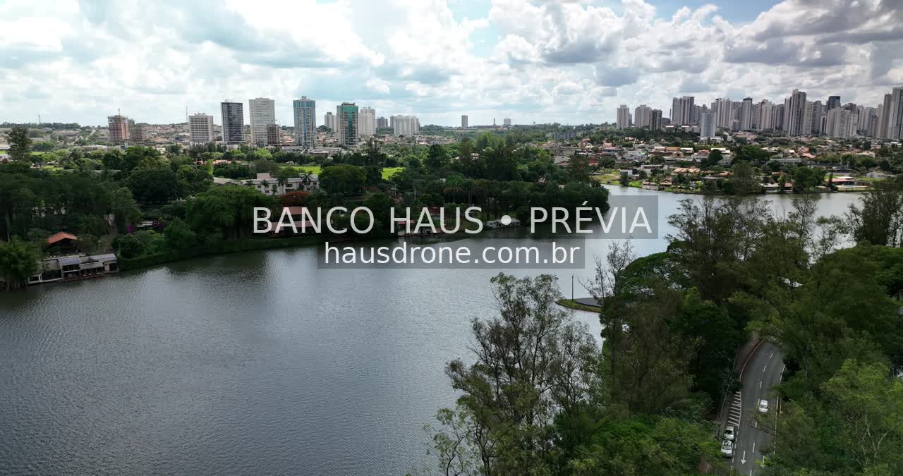 Lago e paisagem urbana — Londrina e região, Paraná, Paraná.