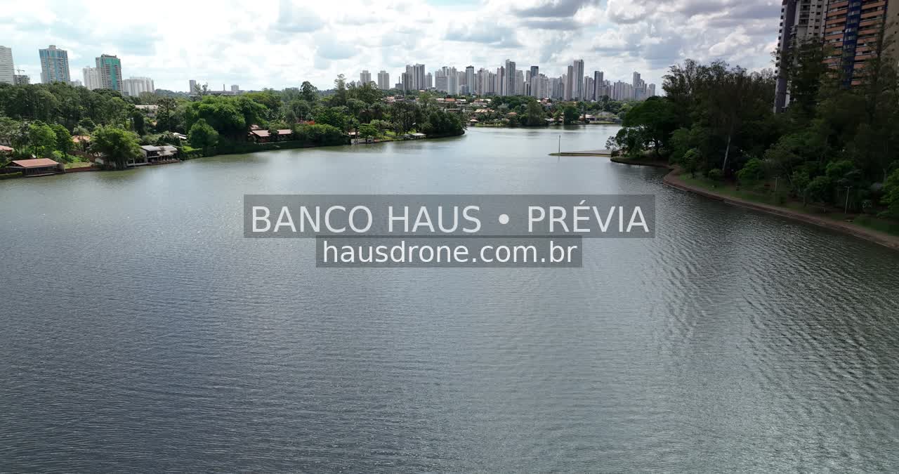 Lago e paisagem urbana — Londrina e região, Paraná, Paraná.