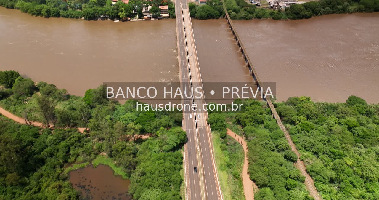 Ponte sobre o rio — Londrina e região, Paraná, Paraná.
