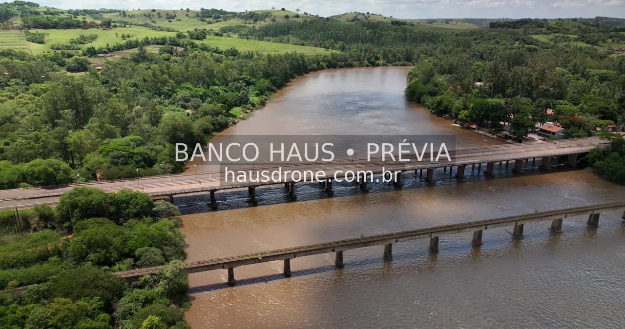 Ponte sobre o rio — Londrina e região, Paraná, Paraná.