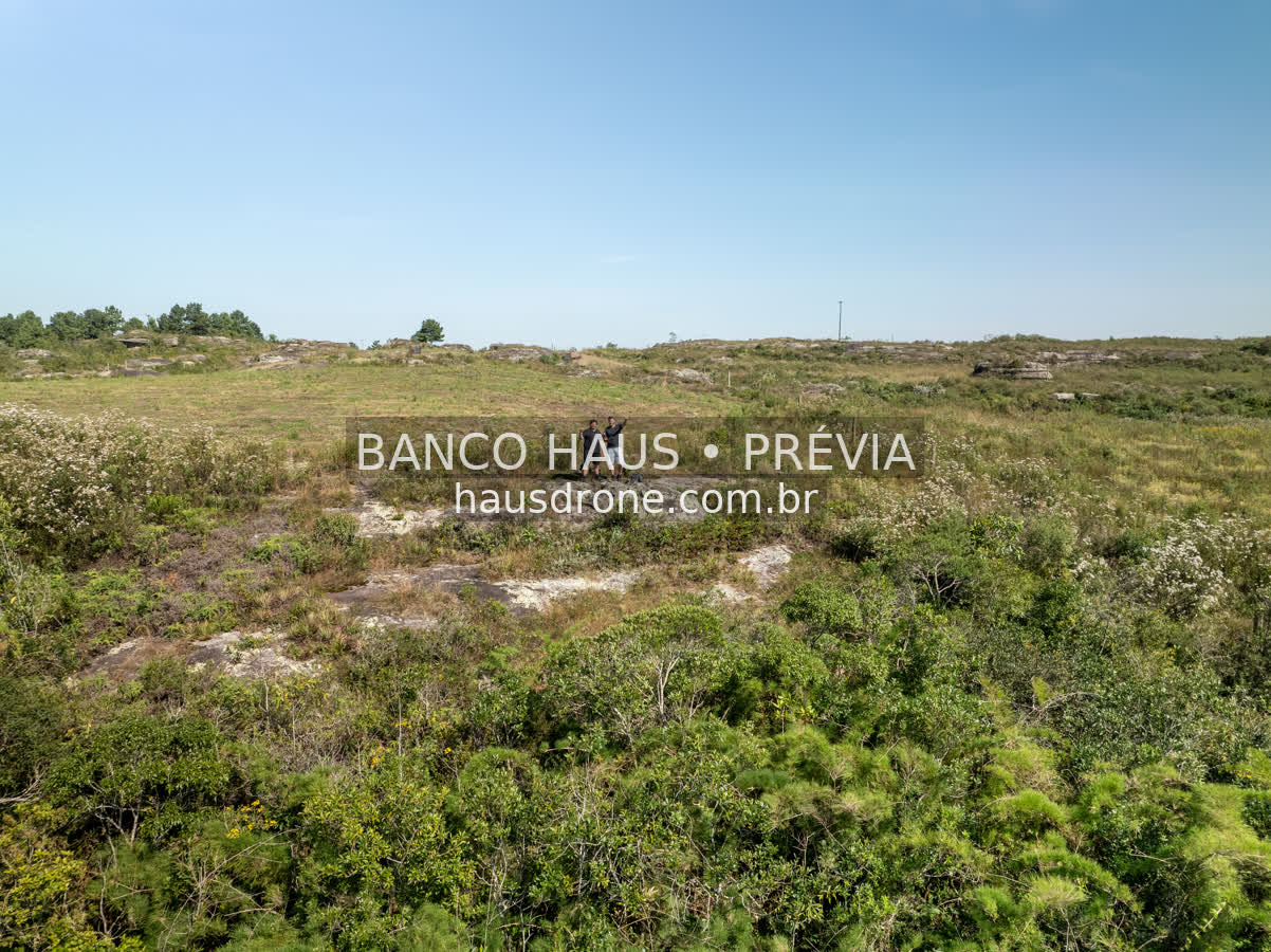 Escarpas, campos e mata em vista aérea — São Luiz do Purunã, Paraná, Paraná.